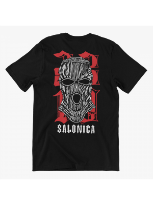 Salonica Finest Traphood - Μαύρο Μπλουζάκι Unisex Salonica Finest Traphood - Μαύρο Μπλουζάκι Unisex