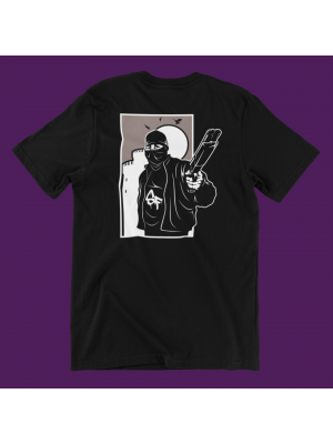 Salonica Finest Hooded Man - Μαύρο Μπλουζάκι Unisex Salonica Finest Hooded Man - Μαύρο Μπλουζάκι Unisex