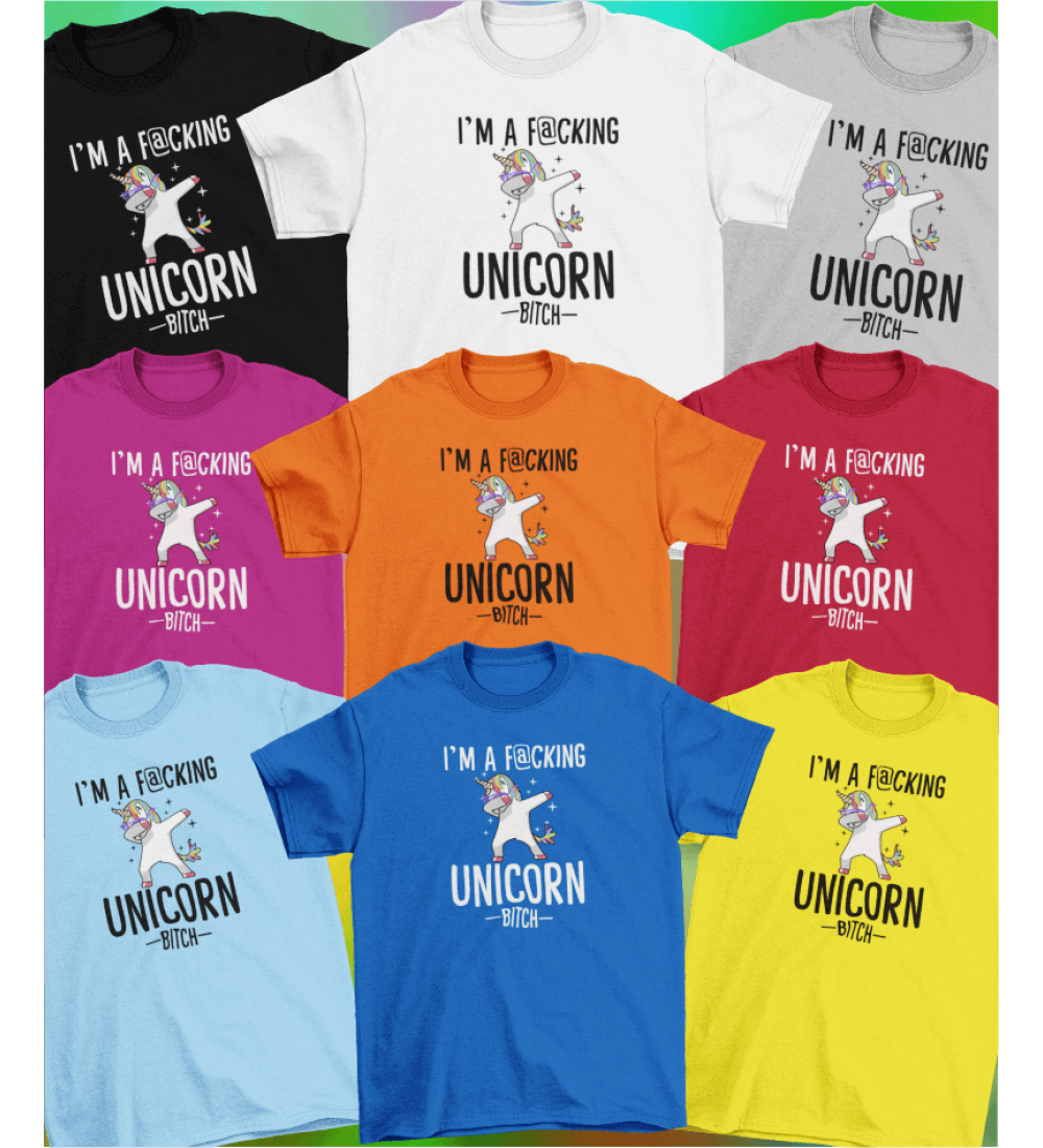 I'm a f@cking unicorn - Μπλουζάκι Unisex I'm a f@cking unicorn - Μπλουζάκι Unisex