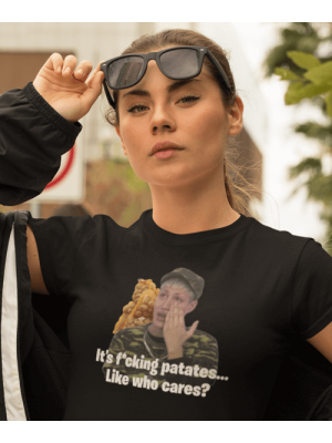 It's f*cking patates like who cares? - Μπλουζάκι Unisex