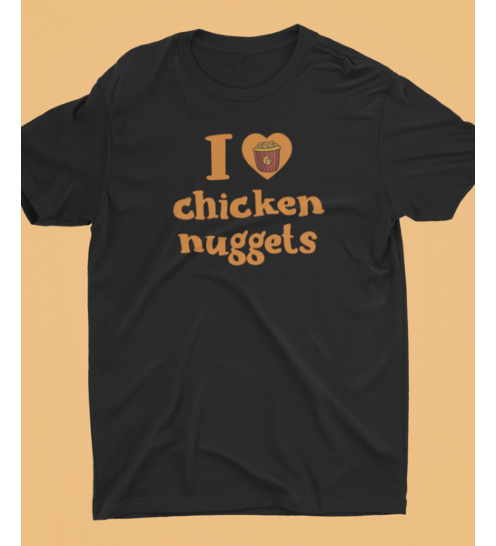 I love chicken nuggets - Μπλουζάκι Unisex I love chicken nuggets - Μπλουζάκι Unisex
