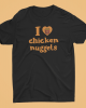 I love chicken nuggets - Μπλουζάκι Unisex I love chicken nuggets - Μπλουζάκι Unisex