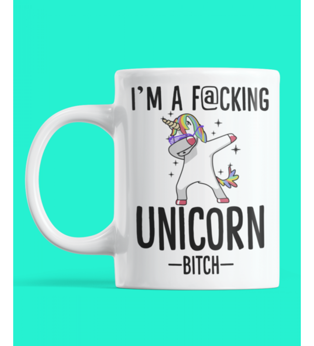 I'm a f@cking unicorn - Λευκή Κούπα I'm a f@cking unicorn - Λευκή Κούπα