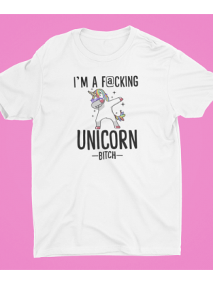 I'm a f@cking unicorn -  Μπλουζάκι Unisex