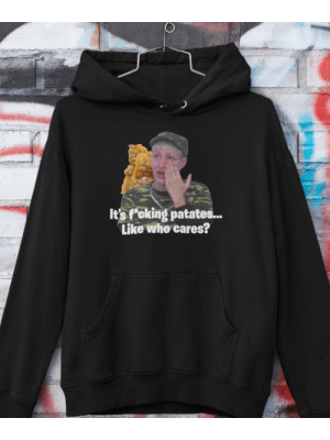 It's f*cking patates like who cares? - Φούτερ Unisex It's f*cking patates like who cares? - Φούτερ Unisex