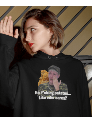 It's f*cking patates like who cares? - Φούτερ Unisex