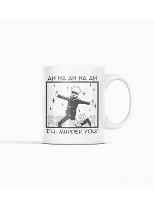 Jujutsu kaisen - Satoru Gojo will murder you! λευκή κεραμική Κούπα 11oz