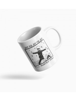 Jujutsu kaisen - Satoru Gojo will murder you! λευκή κεραμική Κούπα 11oz Jujutsu kaisen - Satoru Gojo will murder you! λευκή κεραμική Κούπα 11oz