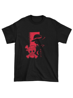 One Piece - Monkey D. Luffy μπλουζάκι σε Μαύρο Unisex One Piece - Monkey D. Luffy μπλουζάκι σε Μαύρο Unisex