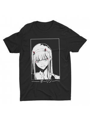 Darling in the franxx - μαύρο μπλουζάκι Unisex Darling in the franxx - μαύρο μπλουζάκι Unisex