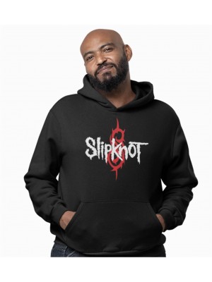 Slipknot - Φούτερ με κουκούλα μαύρο Unisex