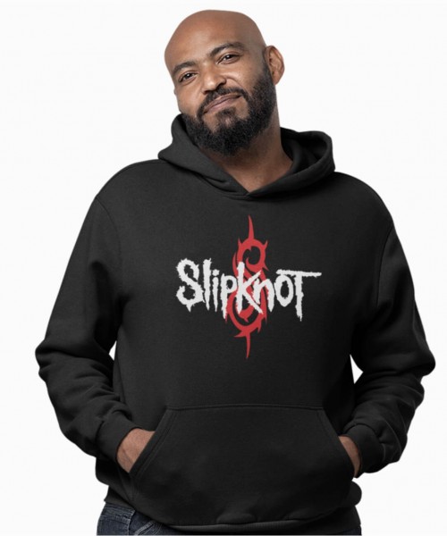Slipknot - Φούτερ με κουκούλα μαύρο Unisex