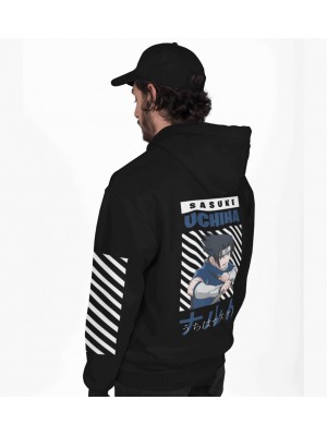 Naruto - Uchiha's Φούτερ Μαύρο Unisex 