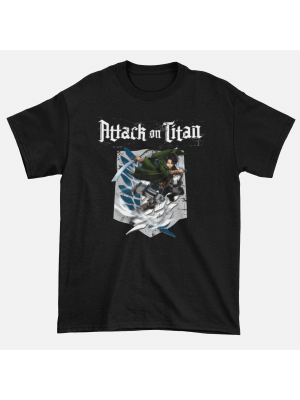 Attack on titan - Scouting Legion Levi μπλουζάκι Unisex