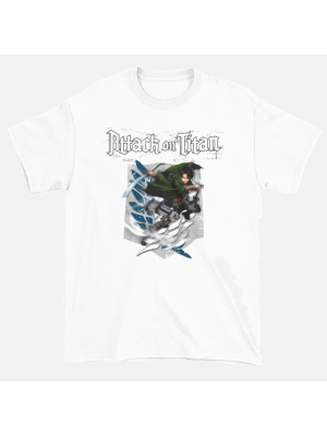 Attack on titan - Scouting Legion Levi μπλουζάκι Unisex Attack on titan - Scouting Legion Levi μπλουζάκι Unisex