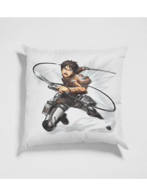 Attack on titan - Eren Μαξιλάρι 30x30cm Attack on titan - Eren Μαξιλάρι 30x30cm