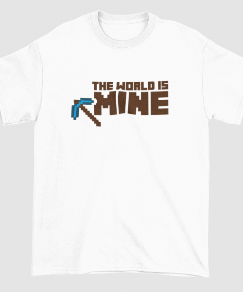 Minecraft - the world is mine μπλουζάκι παιδικό